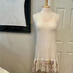 Grace & Lace cream camisole with lace. Size L new but no tags. Display piece.